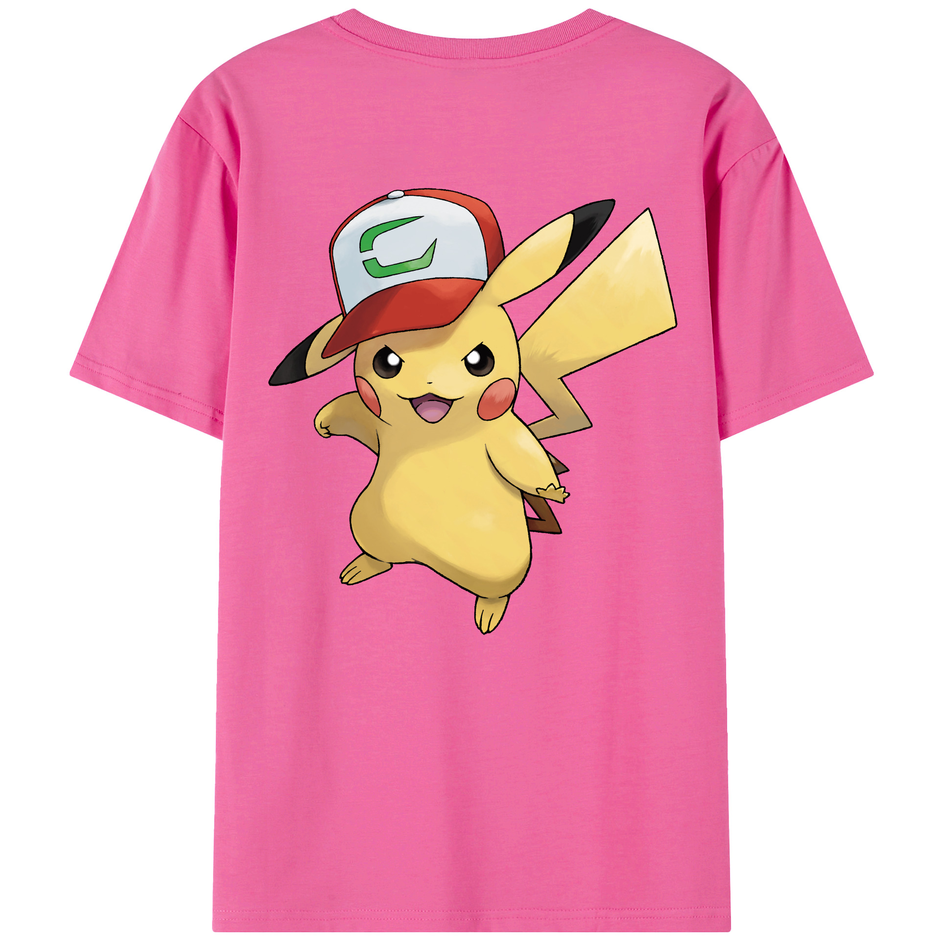 （画像用） ポケットモンスター Pokémon レディース半袖Tシャツ(バックプリント)
